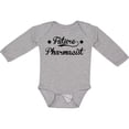 thumbnail image 3 of Inktastic Future Pharmacist Boys or Girls Long Sleeve Baby Bodysuit, 3 of 5