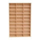 thumbnail image 2 of Estante de exhibición de madera, estantes multifunción, vitrina, organizador de almacenamiento, 30 Cuadrícula, 2 of 7