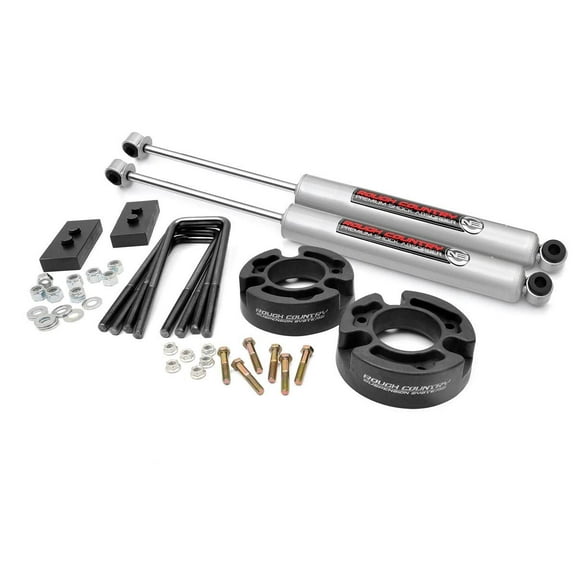 Rough Country 2.5" Leveling Kit (fits) 2004-2008 F150 | N3 Shocks | Suspension System | 57030
