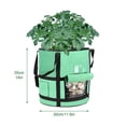 thumbnail image 2 of CreativeArrowy Planter Pot Potato Bag 7/10 Gallon Brown Gardening Supplies Durable Non - Woven Fabric Green Garden Boxes, 2 of 14