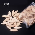 thumbnail image 1 of 100 Uds galletas de unión de madera de haya resistente unión más estrecha galletas de unión de madera de alta estabilidad tamaño 20, 1 of 7