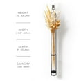 thumbnail image 3 of Couronne Co Elegant Glass Flower Vases & Test Tube for Plants – Clear Vase Decor for Living Room, Indoor Plants & Home Decorations - 33 in, 3 of 9