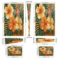 thumbnail image 3 of Hawaiian Hibiscus Garden Orange Flowers PS5/PS5 Pro/PS5 Slim Digital Disc Skin Sticker For Console And Controller Skins, 3 of 7