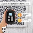 thumbnail image 4 of SUNNY HEAT Full Size Electric Heated Blanket - 72''x84'' Soft Flannel, 10 Heating Levels with 1-12H Auto Off, Safety Overheat Protection, Leopard Blue & White Design, 4 of 6