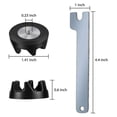 thumbnail image 2 of 6-Pack Blender Coupler Replacement Kit with Wrench for KitchenAid WP9704230VP Blenders, 2 of 5