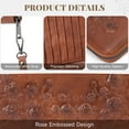 thumbnail image 2 of [Mother’s Day Gift Present] APHISON Womens RFID Wallet with Multiple Card Slots and Cellphone Compartment, Trendy Clutch Card Holder for Women, 2 of 7