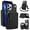 Black, variant on Crossbody Wallet Case for iPhone 13 Pro Max, RFID Blocking Zipper Handbag Purse Flip Cover, Kickstand Folio Case Card Slots Holder Wrist Strap Lanyard