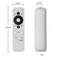 thumbnail image 2 of Mando a distancia por voz de repuesto para KM2 KM2 PLUS Android 4K UHD TV Box, mando a distancia por voz Bluetooth blanco, 2 of 5