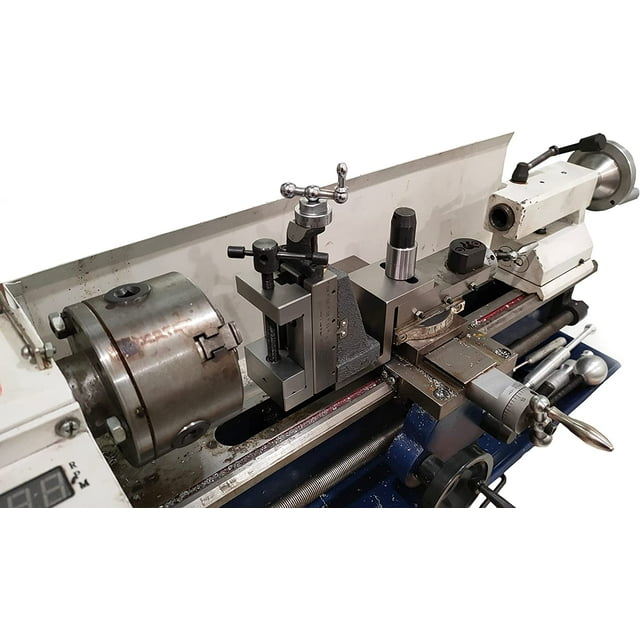 Assorts' Mini Vertical Milling Slide Mounted on Z Type Angle Plate -Direct Fit for Mini Lathe Machine (Without Clamp & with Mini Vice 2")