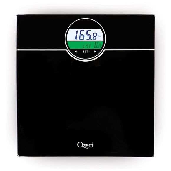 Báscula Ozeri WeightMaster de 400 lb con IMC y detección de cambios de peso