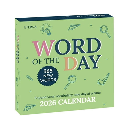 2026 Word Of The Day Calendar