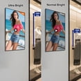 thumbnail image 3 of 49inch 4K Slim Fit Frameless Digital Kiosk, 2500nits High Brightness Wall Mount Digital Signage, LCD Monitor Advertising Screen, CMS/U-Disk Plug&Play, 7/24 Timer Switch, HDMI/USB/WiFi/Android System, 3 of 9