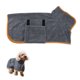 thumbnail image 1 of Albornoz de microfibra para perro, secado rápido, súper absorbente, con cuello y cintura ajustables., 1 of 5