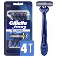 thumbnail image 6 of Sensor3 Smooth Shave isposable Razor, 4 Count, 6 of 6