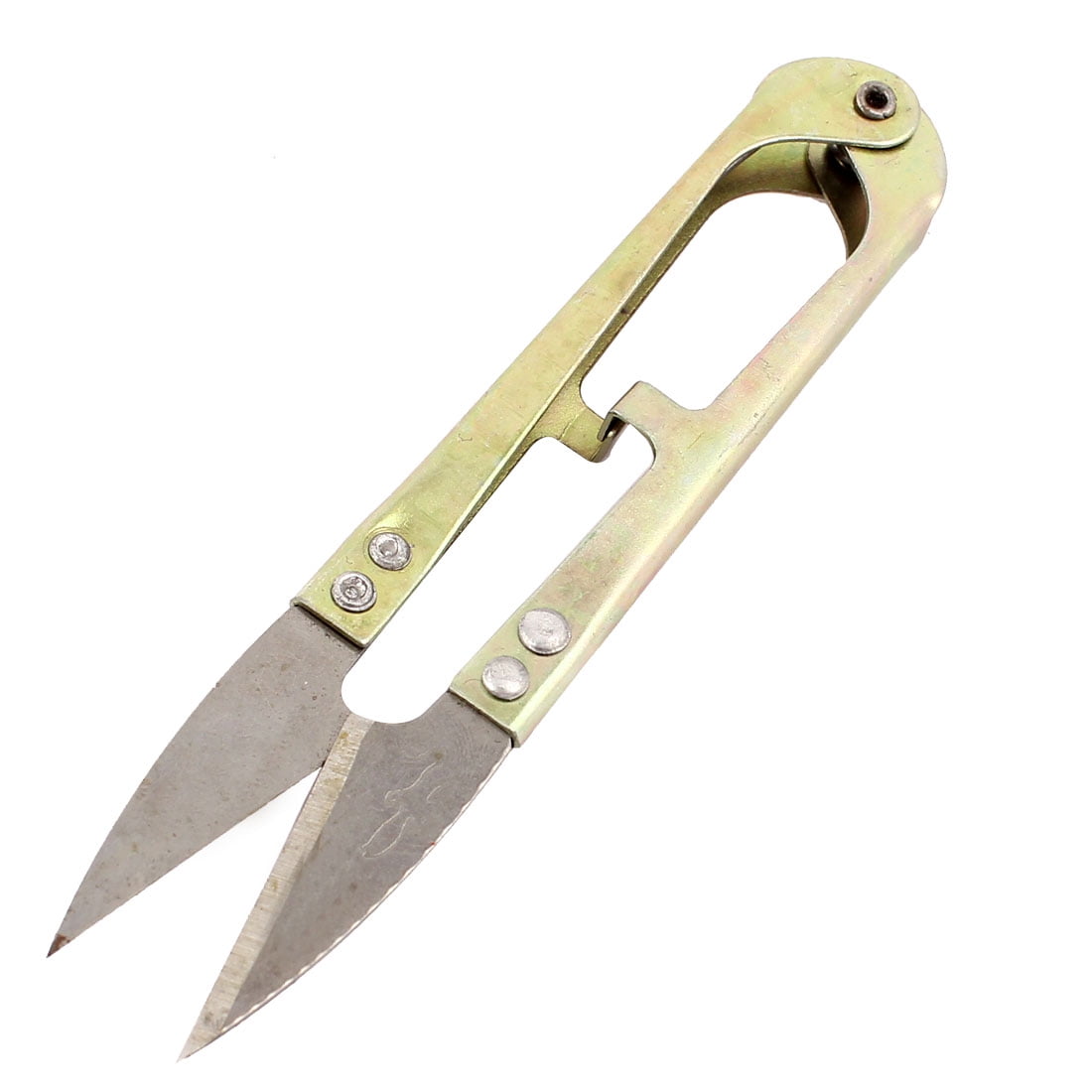 Metal Grip Tailors Sewing Yarn Spring Fishing Line Thread Scissors Cutter