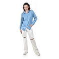 thumbnail image 4 of Camisa satinada Roman Fashion / Juvenil, 1016 (Azul claro) azul G, 4 of 4