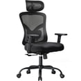 thumbnail image 1 of Silla de oficina NOBLEWELL ergonómica con soporte lumbar y reposacabezas, 1 of 7