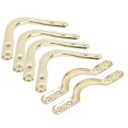 thumbnail image 2 of 6Pcs Billiards Corner 4in Pool Table Pocket Brackets Set Accessories for Web Net Bags, 2 of 5