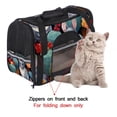 thumbnail image 4 of Animal Sherpa 900D Oxford Cloth Pet Carrier Bag with Nylon Webbing, 17x10x11.8 in, Fabric Base Material, Travel Friendly and Durable Transport for Small a, 4 of 7
