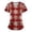 02-Red, variant on 2026 Christmas Scrub Tops for Woman Xmas Short Sleeve V Neck Scrub Shirts Stretchy Holiday Nurse Uniform with 2 Pockets - 02 - Dark Green - 5XL