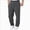 MEN PANTS-A35-Dark Gray, variant on Men's Casual Drawstring Elastic Waist Flap Pocket Street Jogger Cargo Pants Sweatpants Joggers Fall Winter Pants ,S-Pink