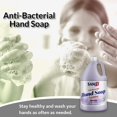 thumbnail image 6 of Sanit Antibacterial Foaming Hand Soap Refill - Advanced Formula with Aloe Vera and Moisturizers - All-Natural Moisturizing Hand Wash - Made in USA, Lavender, 1 Gallon, 6 of 7