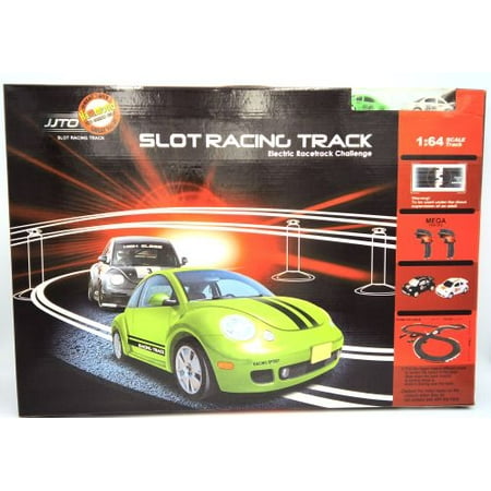 Sport Bug 1:64 Scale Slot Car Racing Track Ho Scale New And Improved (Best Ho Slot Car Racing Sets)