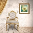 thumbnail image 3 of Loreth, Lanie 26x26 Gold Ornate Wood Framed with Double Matting Museum Art Print Titled - Sen~orita Peony and Buds, 3 of 4