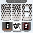 thumbnail image 5 of IAUYY Retardant PC Material Duplex Outlets Switch Plate Covers Easy DIY Installation with Screws Light Switch Cover Plate Elegant Gradient Effect, 5 of 9