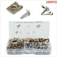thumbnail image 2 of 160PCS U Nuts Self Tapping Screw Spire U Clips Fit For Car Body Interior Panels, 2 of 11