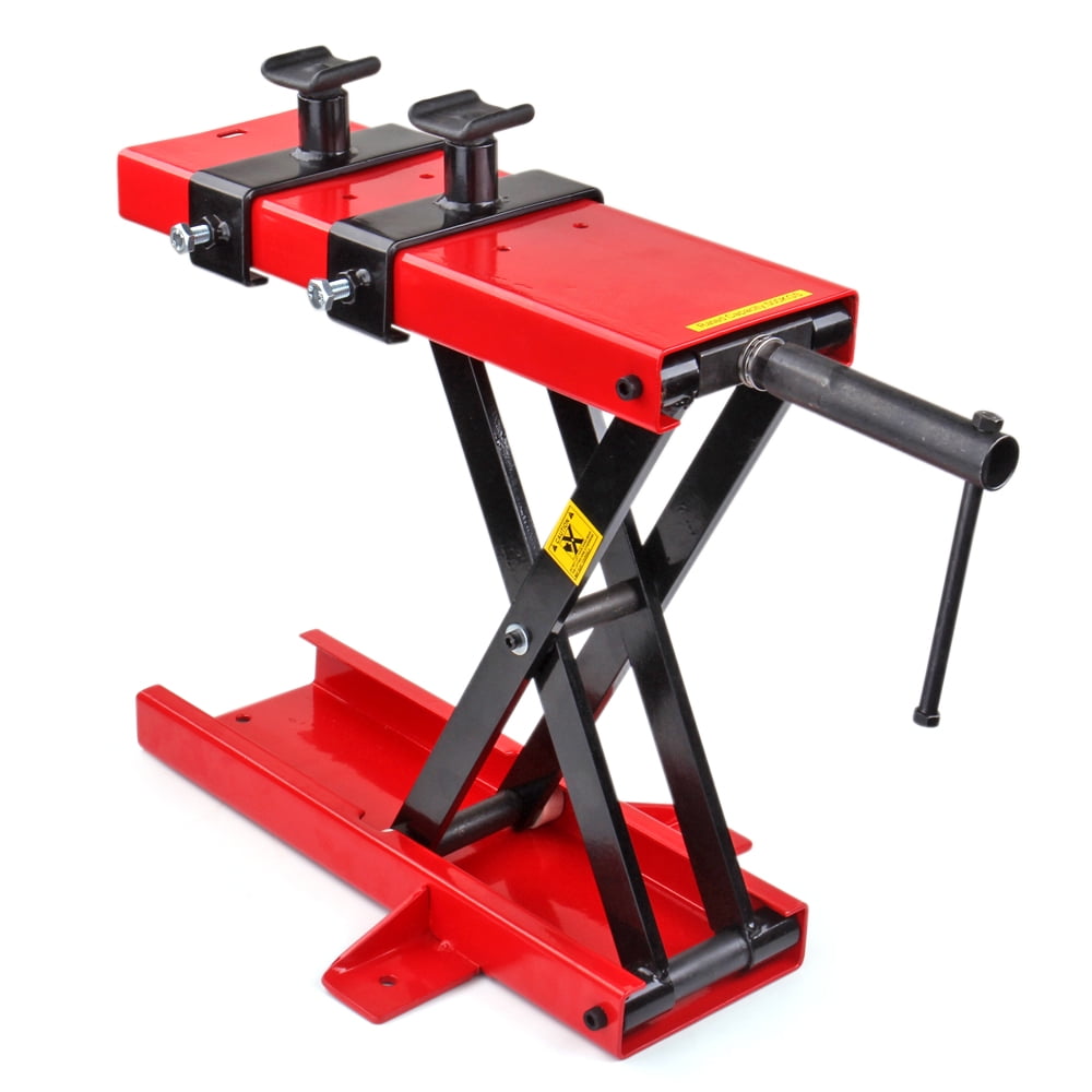 Motorcycle Lift, Bike Stand Center Jack, Scissor Jack Low Profile Floor