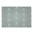 thumbnail image 1 of Damask Cutting Board, Damask Style Antique Floral Motifs Pattern Royal Victorian Design Vintage Leaves, Decorative Tempered Glass Cutting and Serving Board, Small Size, Grey and White, by Ambesonne, 1 of 1