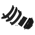 thumbnail image 1 of Cubierta de recorte de manija de panel de puerta del lado del pasajero trasero para BMW X3 F25 2010-2017, cubierta de manija de puerta interior, número 51417394519, negro ABS, 1 of 6