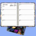 thumbnail image 5 of Planner Notebook , Weekly Monthly Planner, 8.4 Inch X 6 Inch, Spiral Planner Notebook With Bookmark, 5 of 5