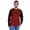 Red & Black, variant on Inkmeso Men's Graphic I Laugh At Dad Jokes Tshirt For Funny Daddy Cotton Jersey Shirt