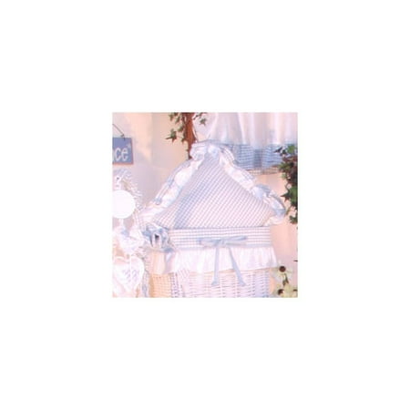 Brandee Danielle Prince Blue Decorator Cotton Throw Pillow