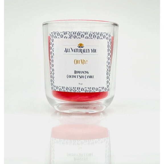 Oh My! Aromatherapy Coconut Soy Candle