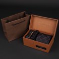 thumbnail image 4 of Coofit Necktie Box Set Formal - Pocket Handkerchief Tie Bar Clip Party Cufflink for Man, 4 of 8