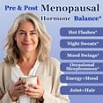 thumbnail image 2 of VitaPLynxera Women‘s Balance Supplement | Menopause Support with Black Cohosh, Soy Isoflavones & Ashwagandha | Helps with Occasional Hot Flashes, Mood & Sleep | 60 Vegan, 2 of 9