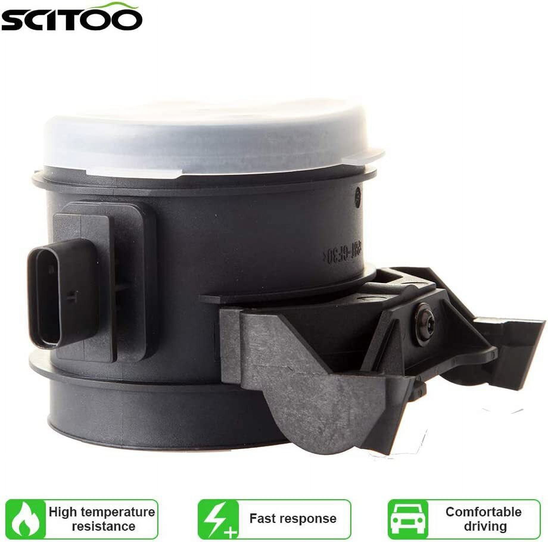 0 280 218 190 SCITOO MAF Mass Air Flow Sensor FITS FOR 2006-2008 for Mercedes-Benz SLK280 3.0L,2009-2011 for Mercedes-Benz SLK300 3.0L,2005-2011 for Mercedes-Benz SLK350 3.5L