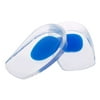 Unisex Gel Silicone Shock Cushion Orthotic Heel Support Pad Cup Insoles