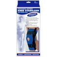 thumbnail image 3 of OTC Neoprene Knee Stabilizer - Hinged Bars, Blue, Small, 3 of 7
