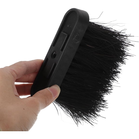 RVKXHD Fireplace Cleaning Brush Replacement Head Wood Stove Brush for Chimney Soot Cleaner Fireplace Broom Head Replacement for Home Heating and Fire Pit Maintenance