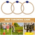thumbnail image 2 of 10PCS Funny Kids Ring Toss Game Colorful Throwing Ring Toy Baby Throwing Game, 2 of 9
