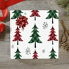 Wrapping Paper Gift Wrap – Buffalo Plaid Christmas Trees – 1, 2 or 3 Rolls - 58 x 23 (1 Roll)