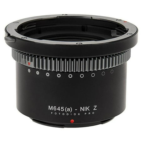 Fotodiox M645a-NikZ-PRO Mamiya 645 Mount Lens Mount Adapter for Nikon Camera Bodies