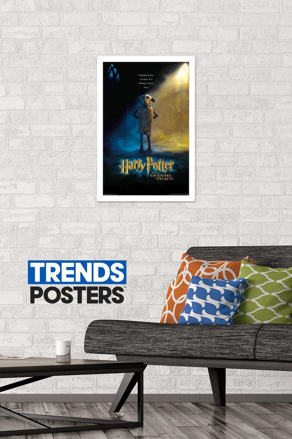 Harry Potter and the Chamber of Secrets - Dobby One Sheet Wall Poster, 14.725" x 22.375", Framed