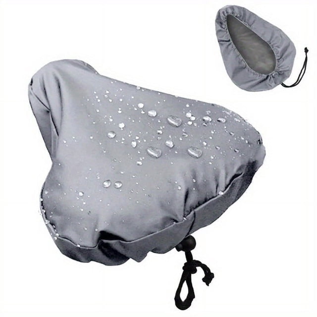 SUTENGDA Waterproof Bicycle Saddle Cover - Bike Covers for Outdoor Cycling - Rain and Dust Protection Durable and Easy to Install Accessory for Mountain Road and Commuter Bikes