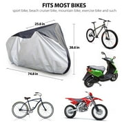 LotFancy Bike Cover, Waterproof Bicycle Storage Cover