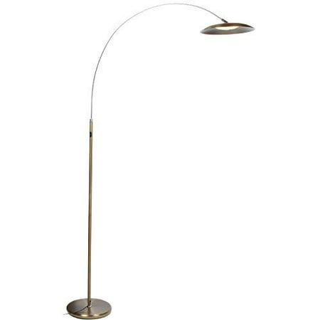 Brightech Atlas Led Floor Lamp Gold Dimmable Contemporary Modern
